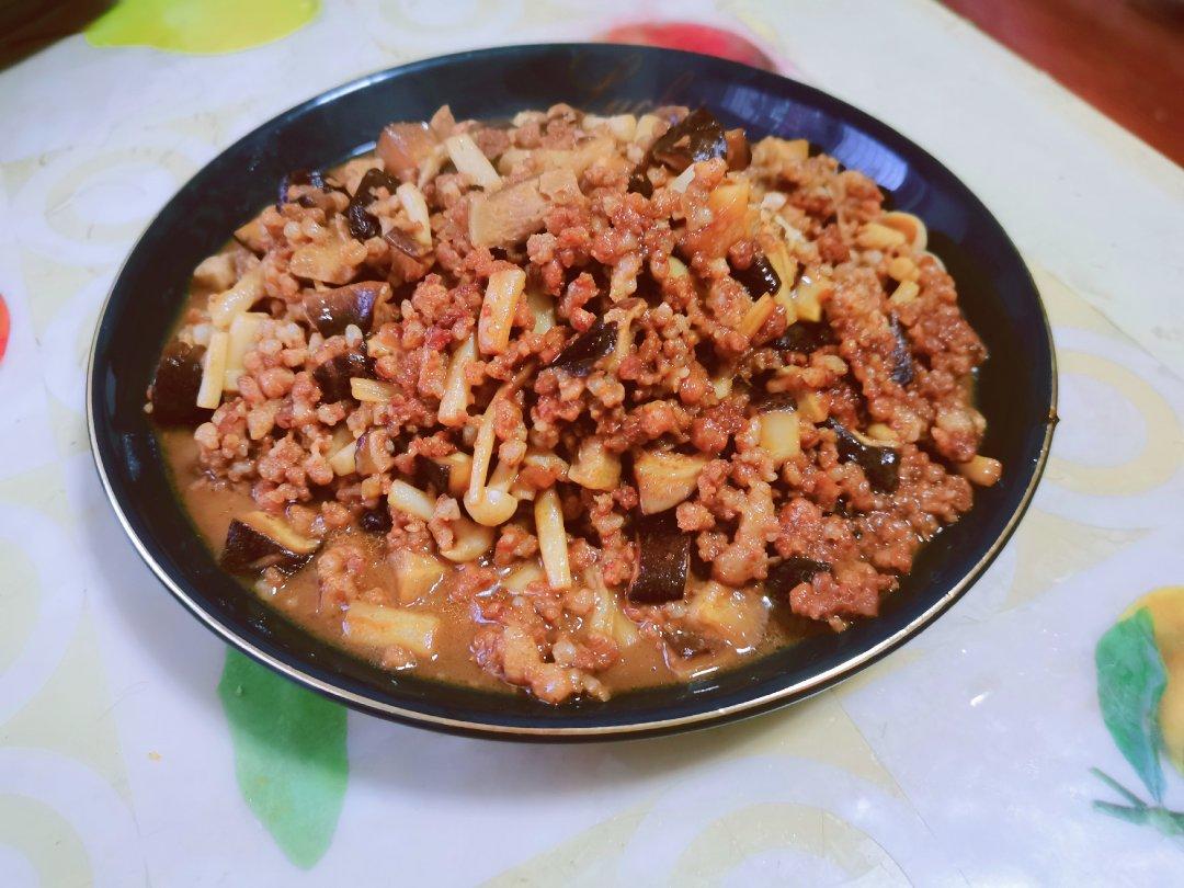 肉末金针菇