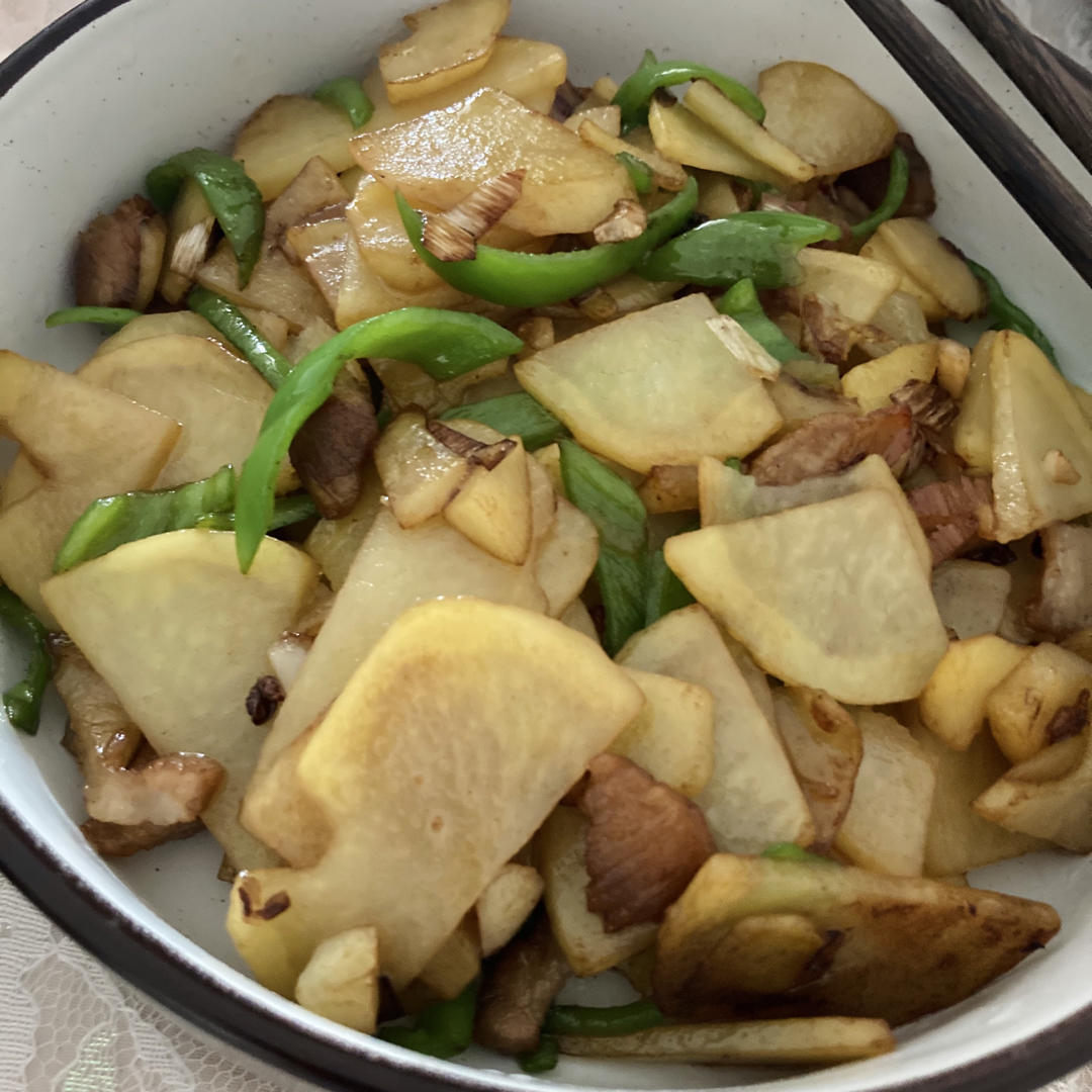 干锅土豆片