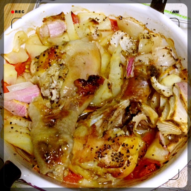 自制烤鸡腿