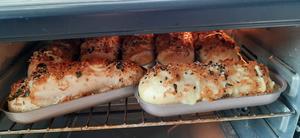 海苔肉松芝士面包，懒人一次发酵肉松面包的做法 步骤12