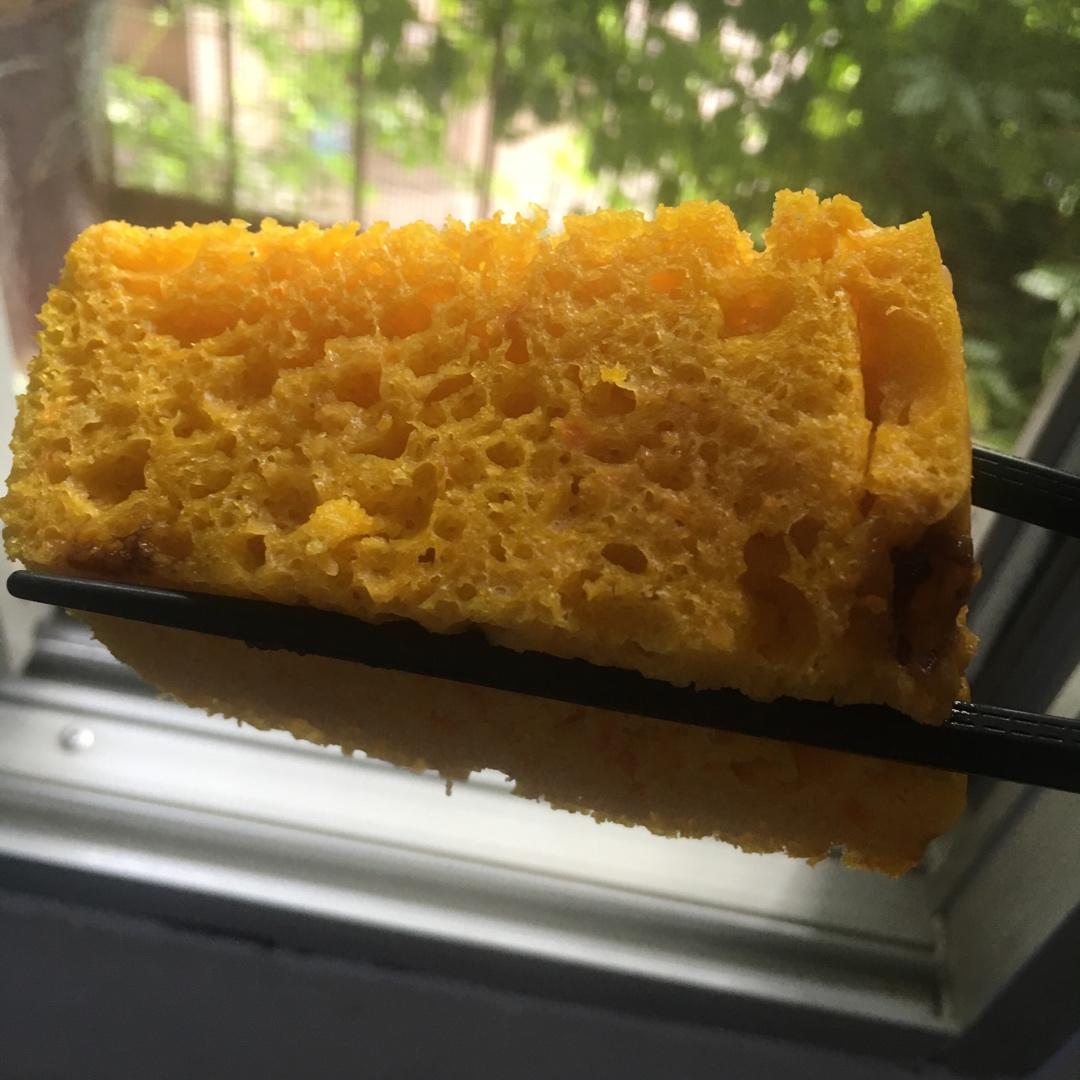 南瓜鸡蛋发糕