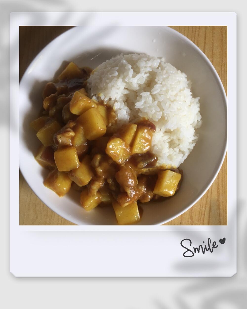 咖喱鸡肉饭