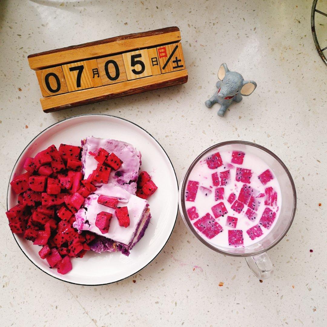 紫薯酸奶麦片盒子