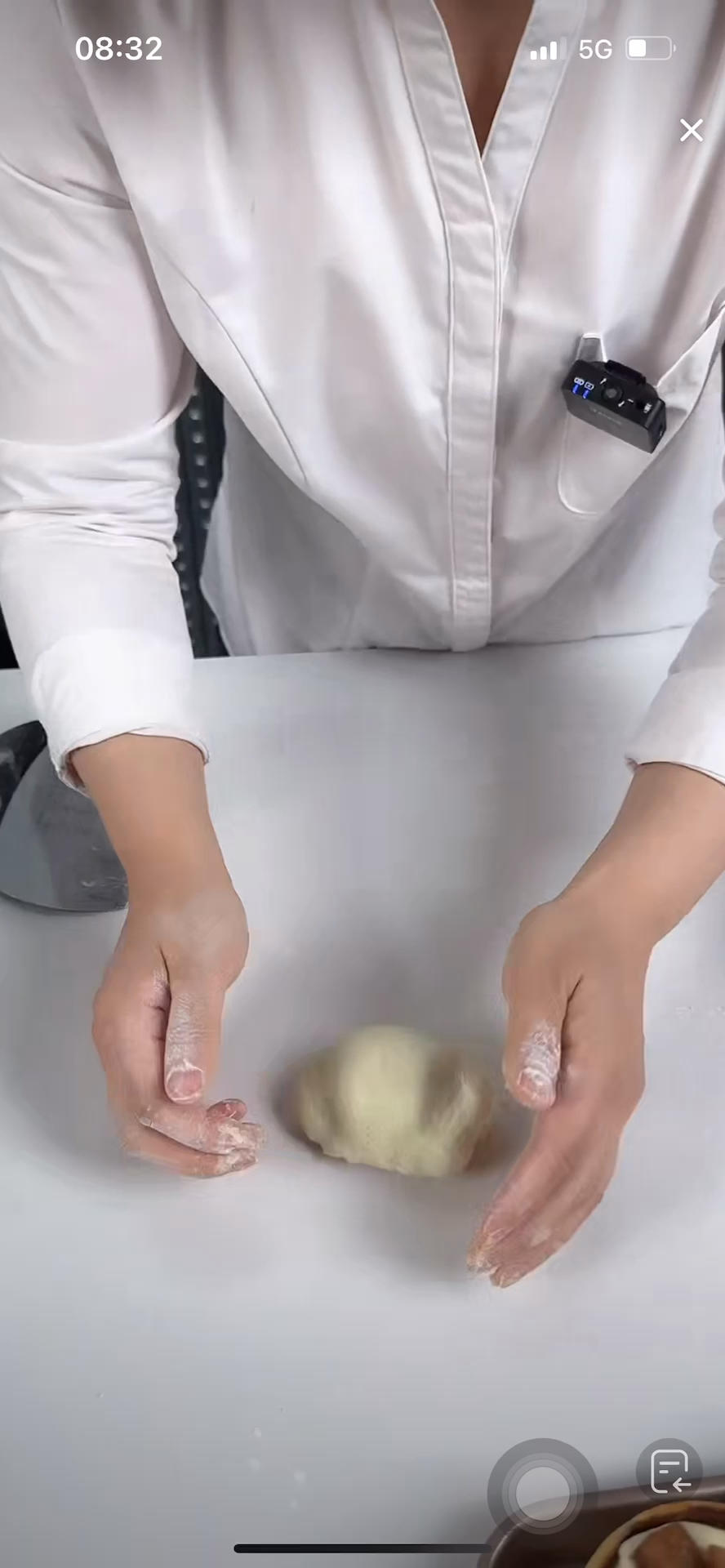 纯奶手撕吐司的做法 步骤1