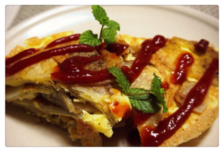 西班牙土豆煎蛋饼