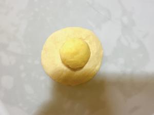 日式抹茶乳酪绿豆面包的做法 步骤9