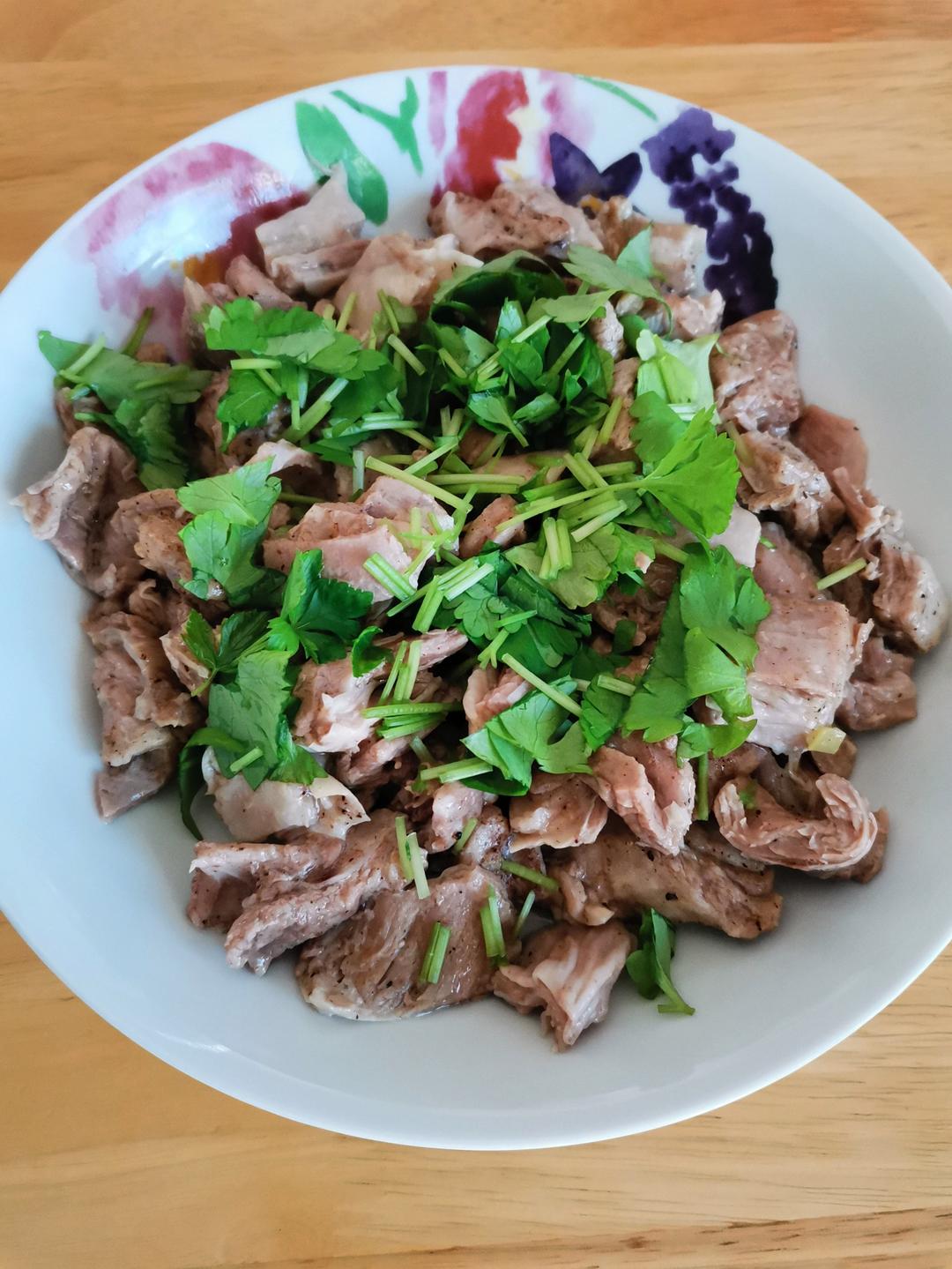 超简单的碗蒸羊肉！