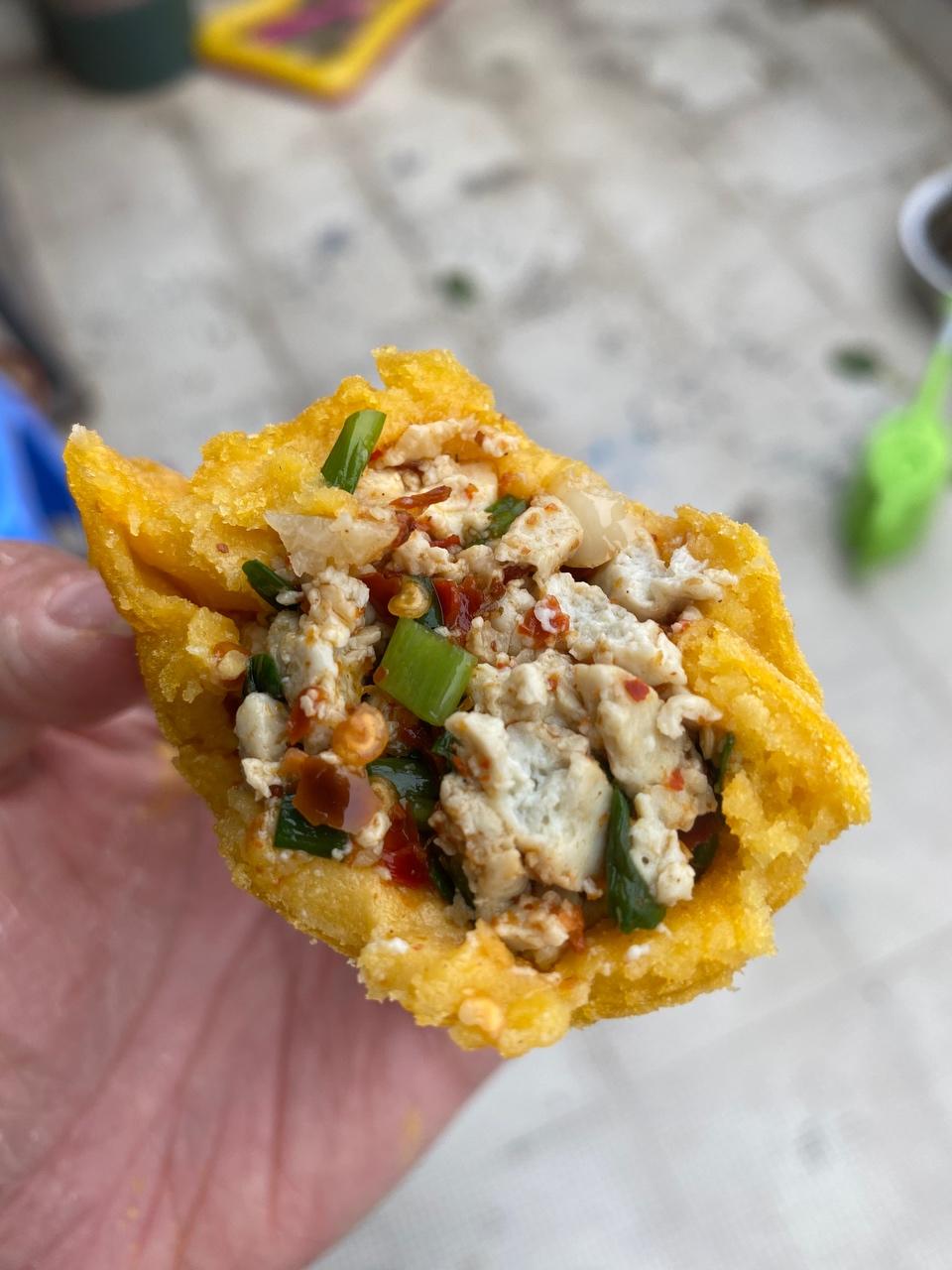 臭豆腐玉米粿的做法