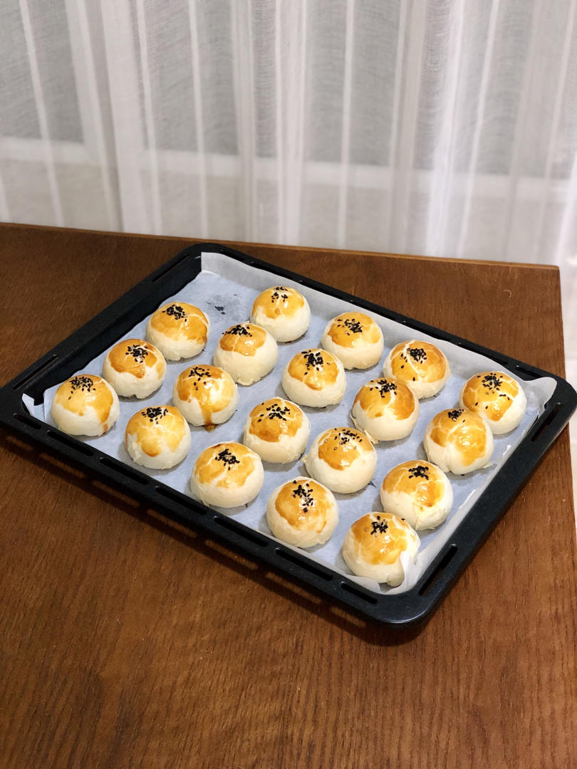 不用揉出膜、不用醒面就能酥掉渣的中式酥皮点心