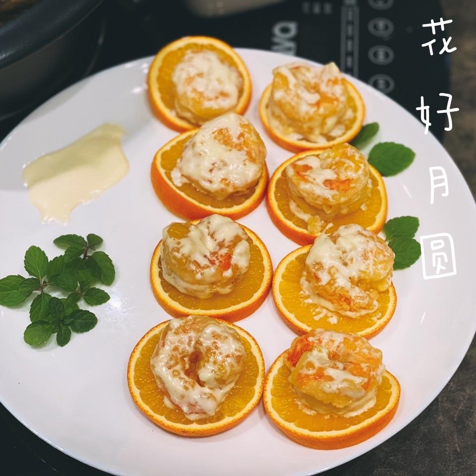 欢喜做年菜：鲜橙腰果沙拉酥虾