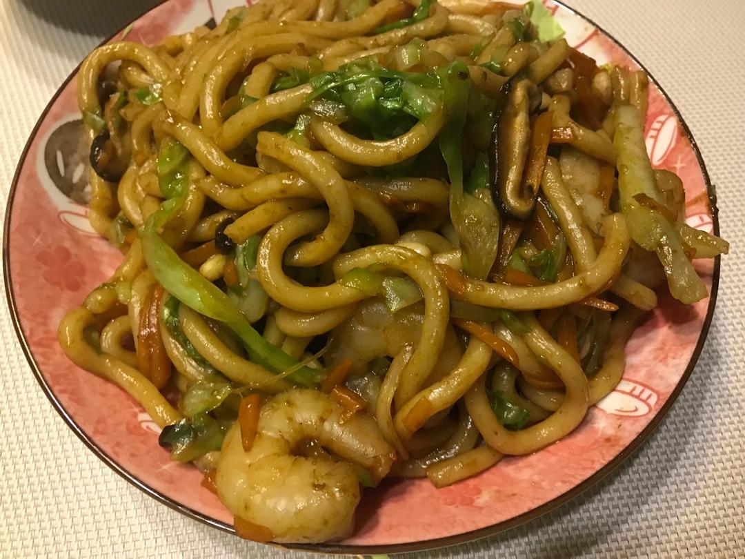 正宗日式炒乌冬