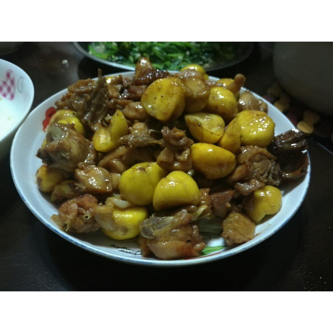 板栗烧鸡