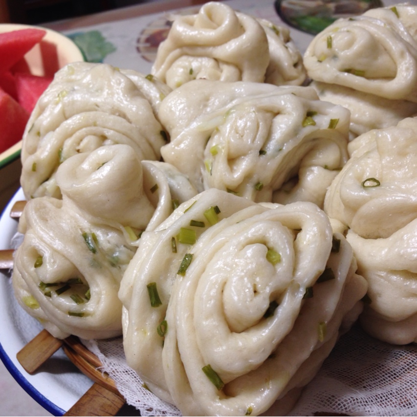 小花卷（详细步骤图）