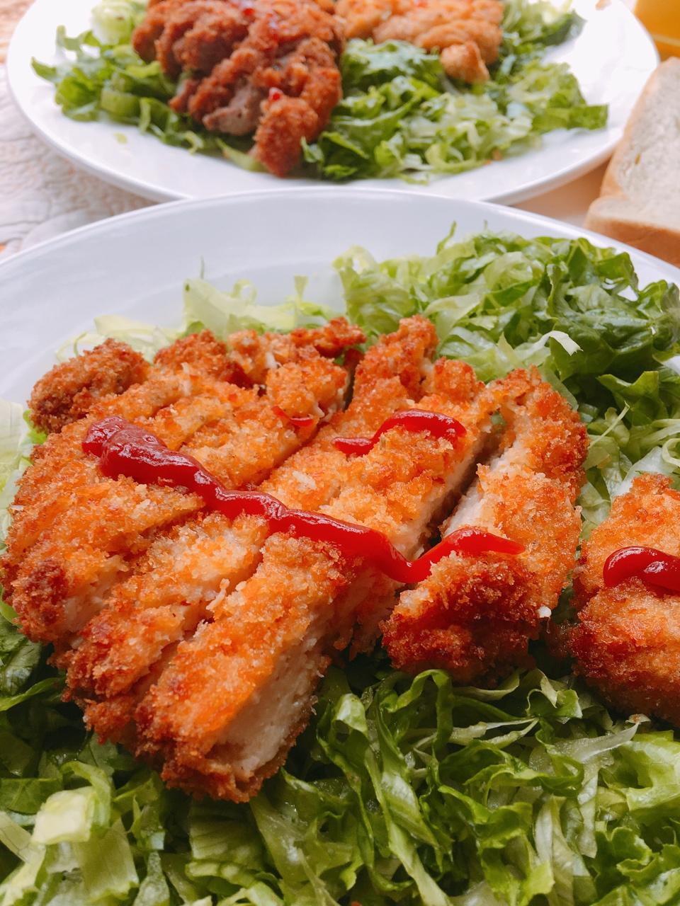 日式炸猪排（非油炸 揚げないとんかつ）