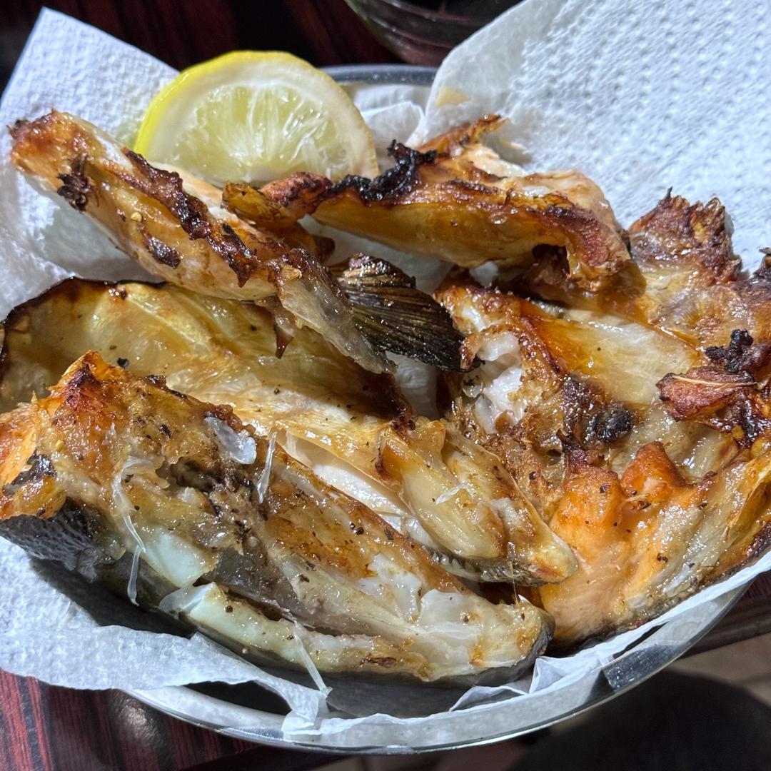 空气炸锅 三文鱼头