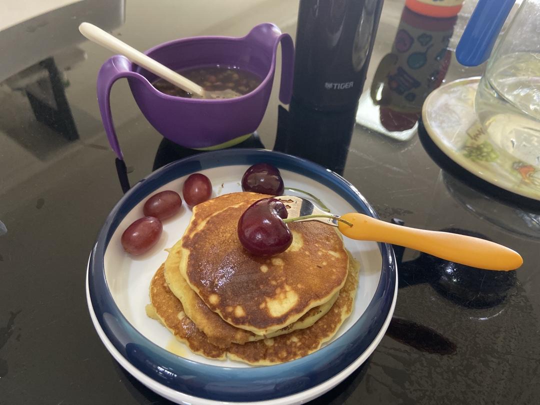 简单快手的软香松饼