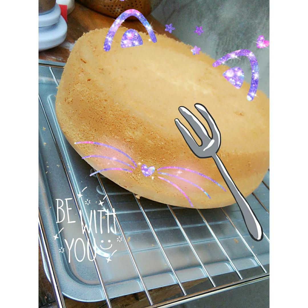 烤箱做蛋糕（戚风蛋糕的做法）