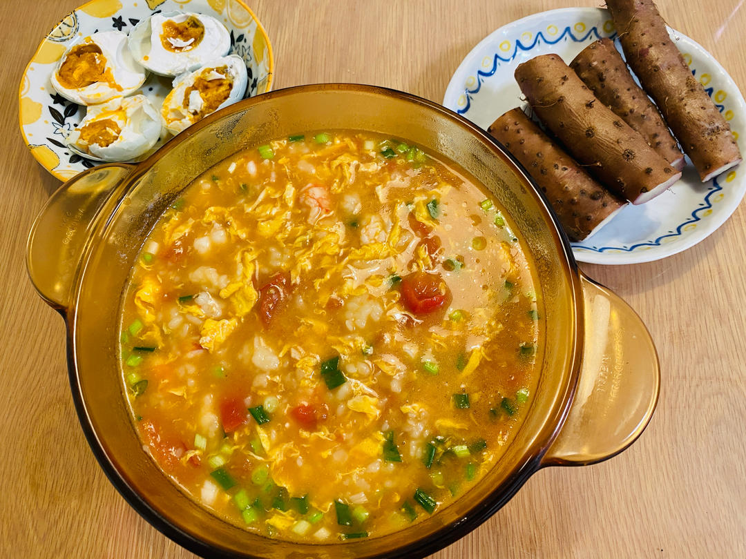 简单早餐-疙瘩汤