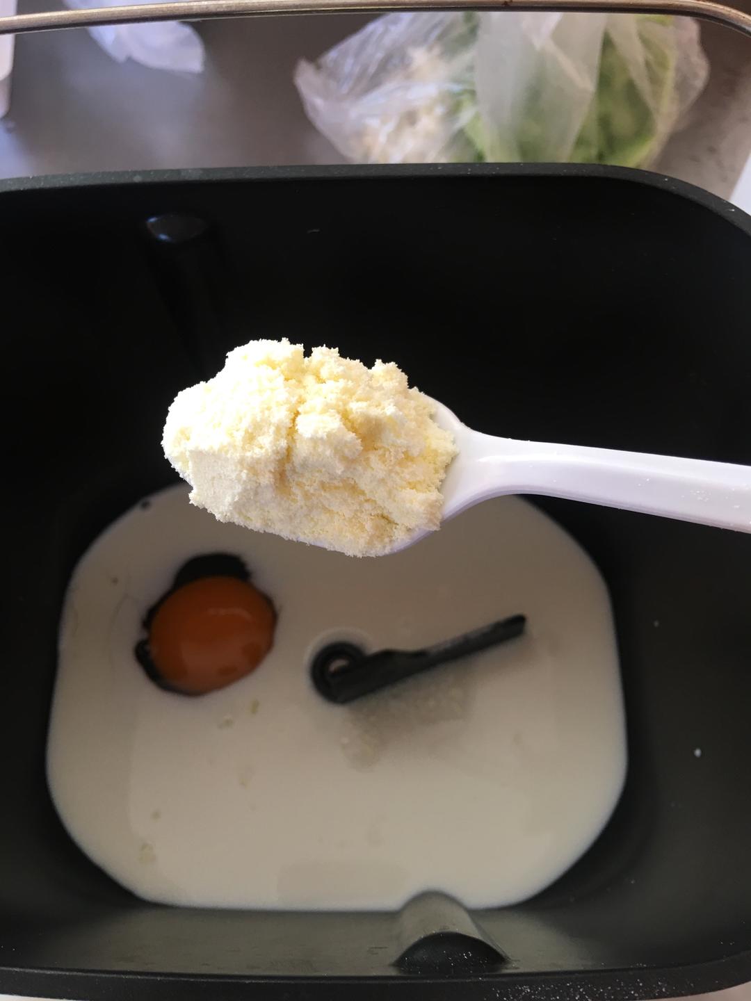 纯奶手撕吐司的做法 步骤1