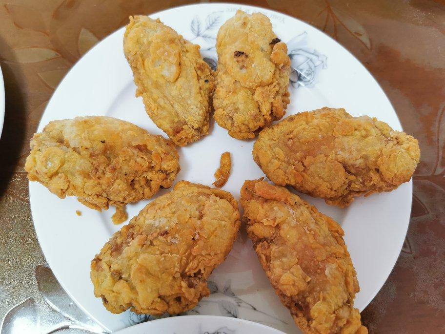 呼呼啦啦淘淘做的92秒杀kfc7575蒜香吮指炸鸡翅根