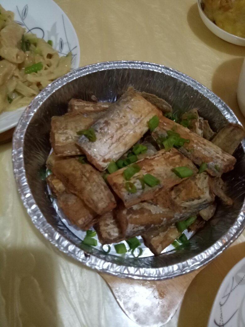 干炸带鱼