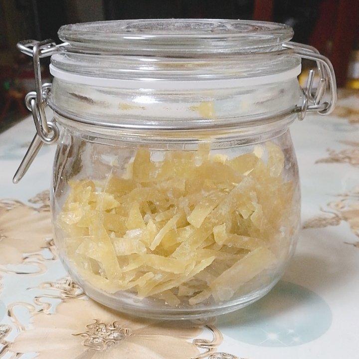 起沙挂霜柚子皮糖