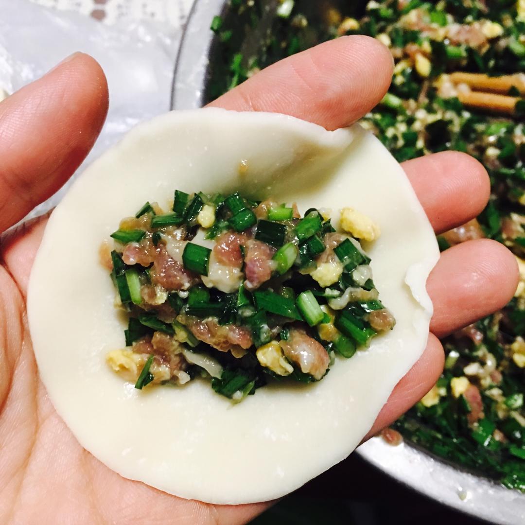 韭菜鸡蛋饺子