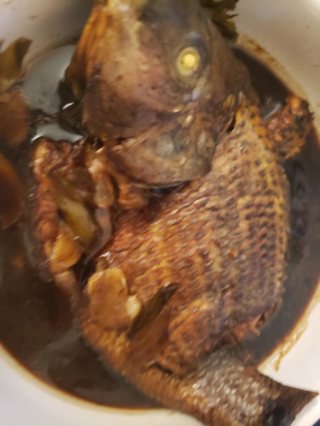 红烧罗非鱼