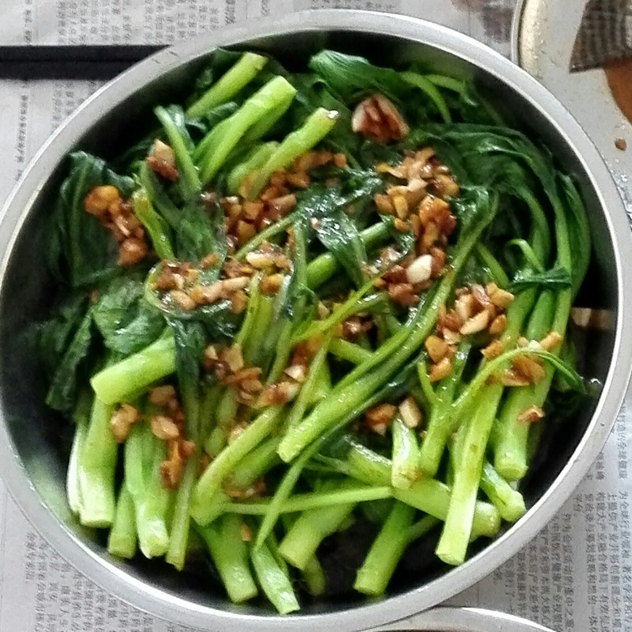 蒜蓉菜心