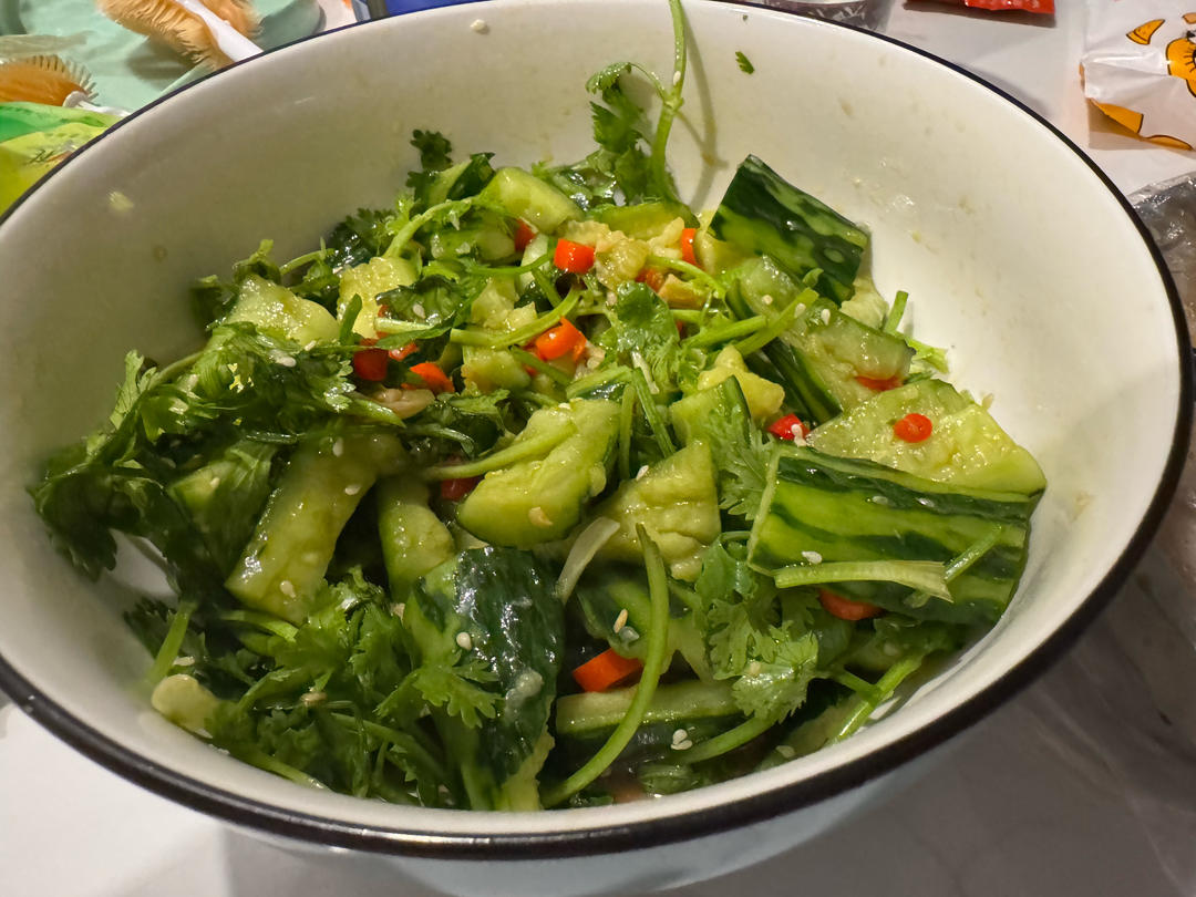🌈酸酸辣辣巨开胃～超过瘾的凉拌黄瓜