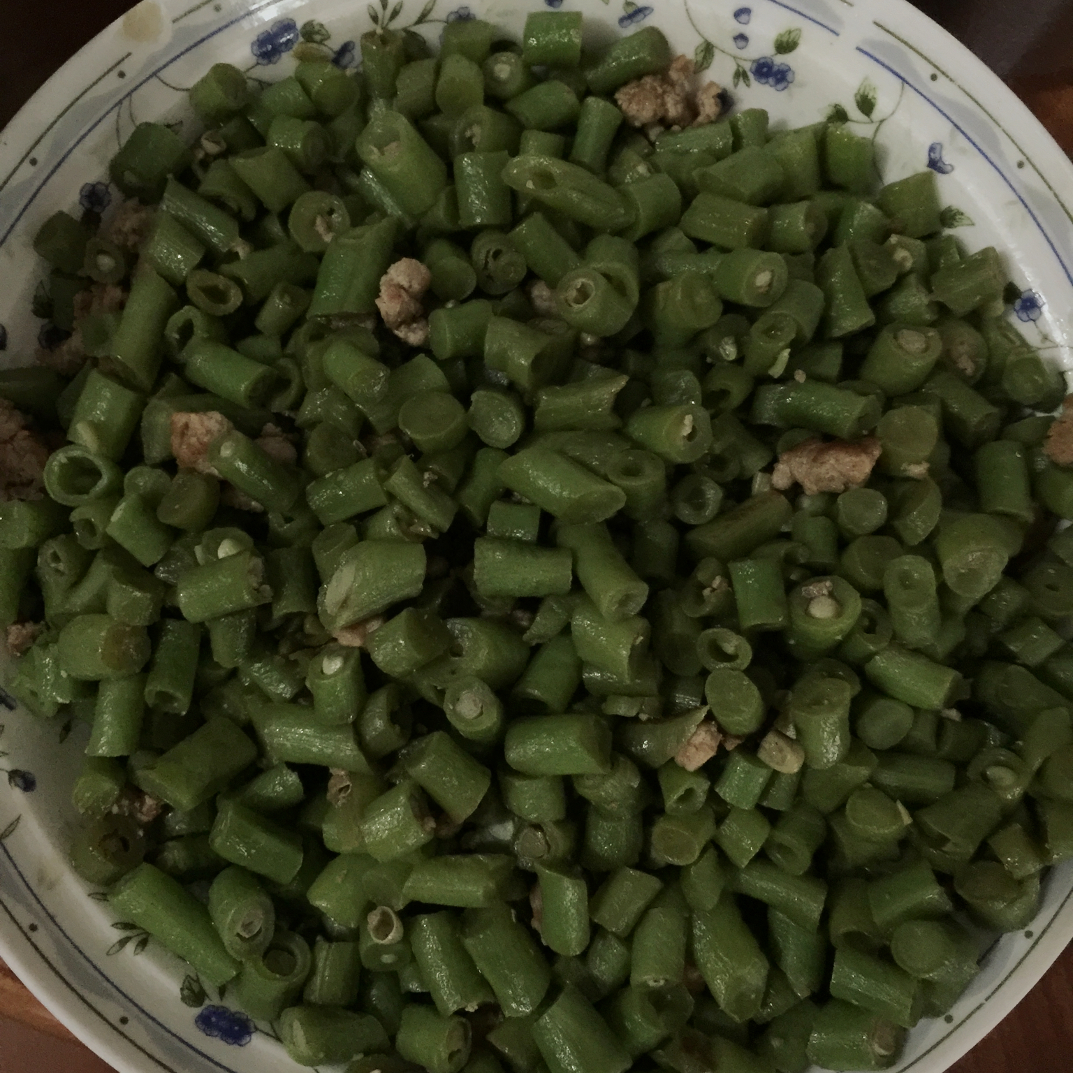 肉沫豆角