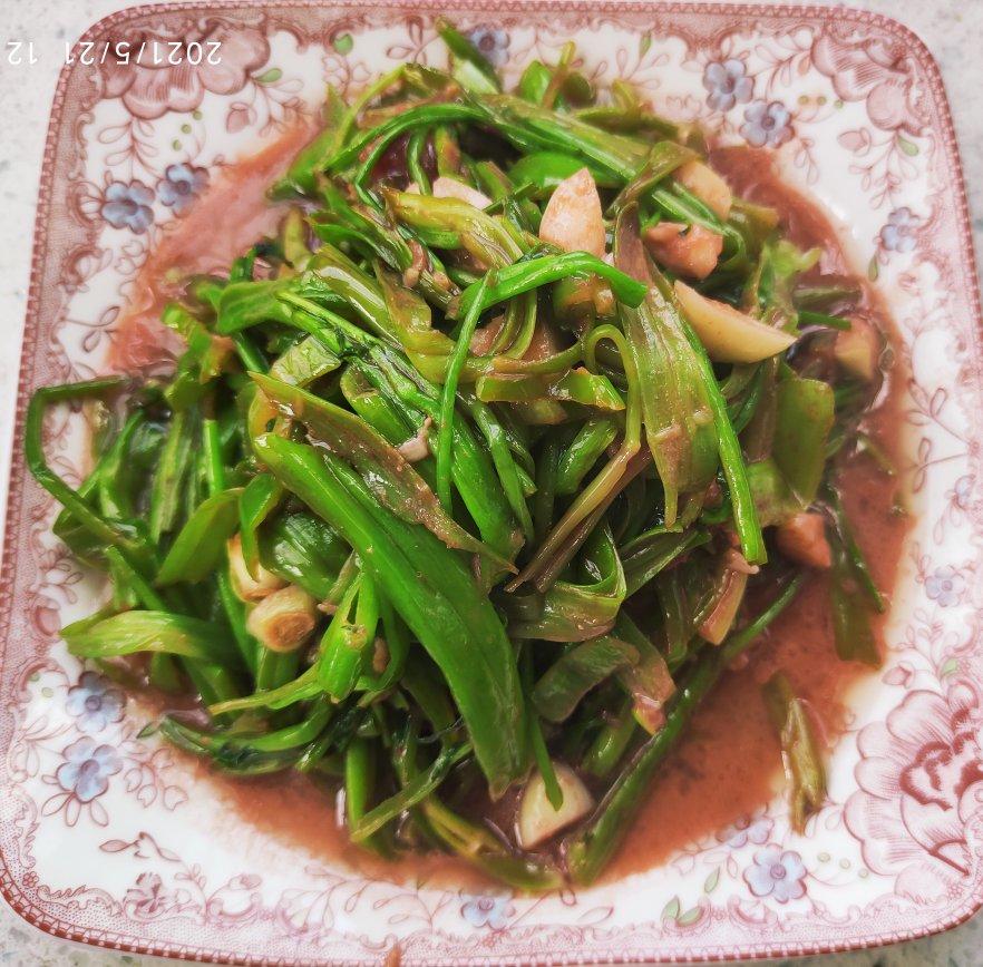 腐乳空心菜，好吃还减肥