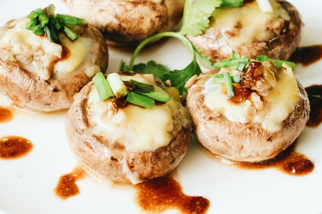 焗烤蘑菇鹌鹑蛋