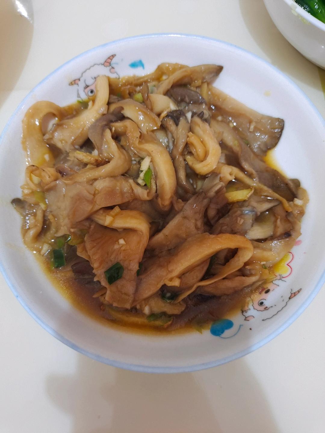 简单炒蘑菇