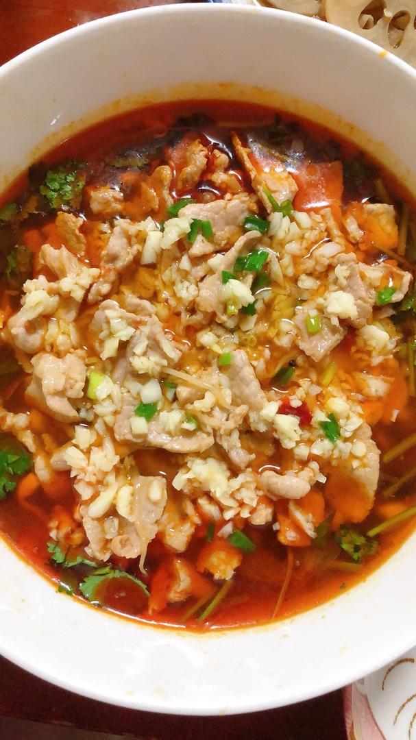 超级好吃的家常水煮肉片