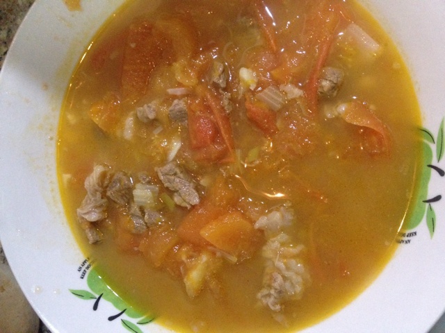 牛肉炖柿子