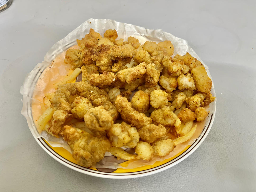 真正的鸡米花是不裹面包糠的（转）