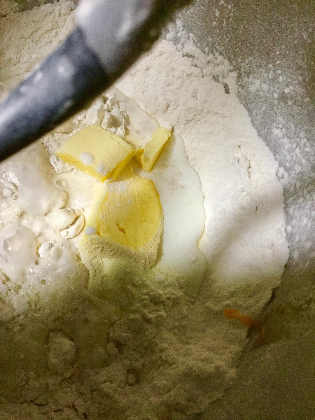 纯奶手撕吐司的做法 步骤1