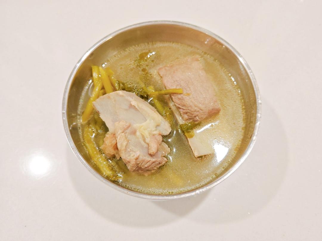 老火靓汤系列1: 西洋菜陈肾扇骨汤