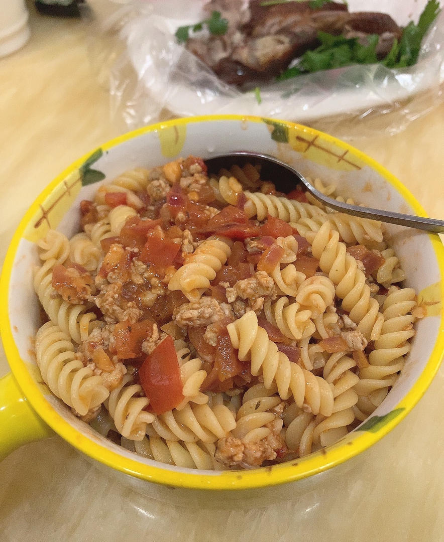 【番茄肉酱意面】