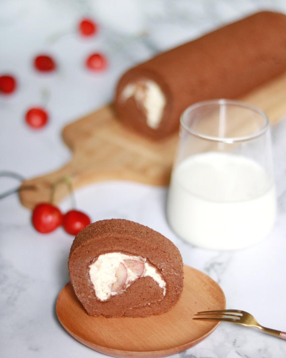 双重巧克力浓郁卷/香香香香···香喷喷的巧克力卷~/烘焙视频蛋糕篇10「中卷」