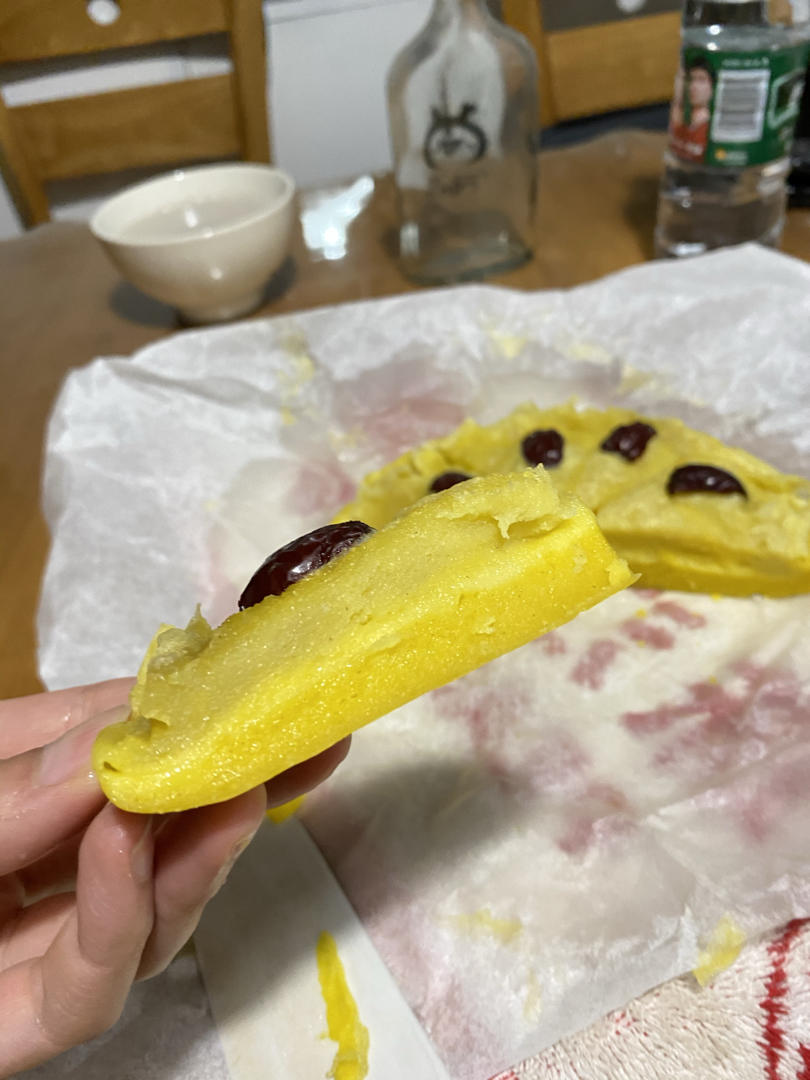 松软水蒸小米糕