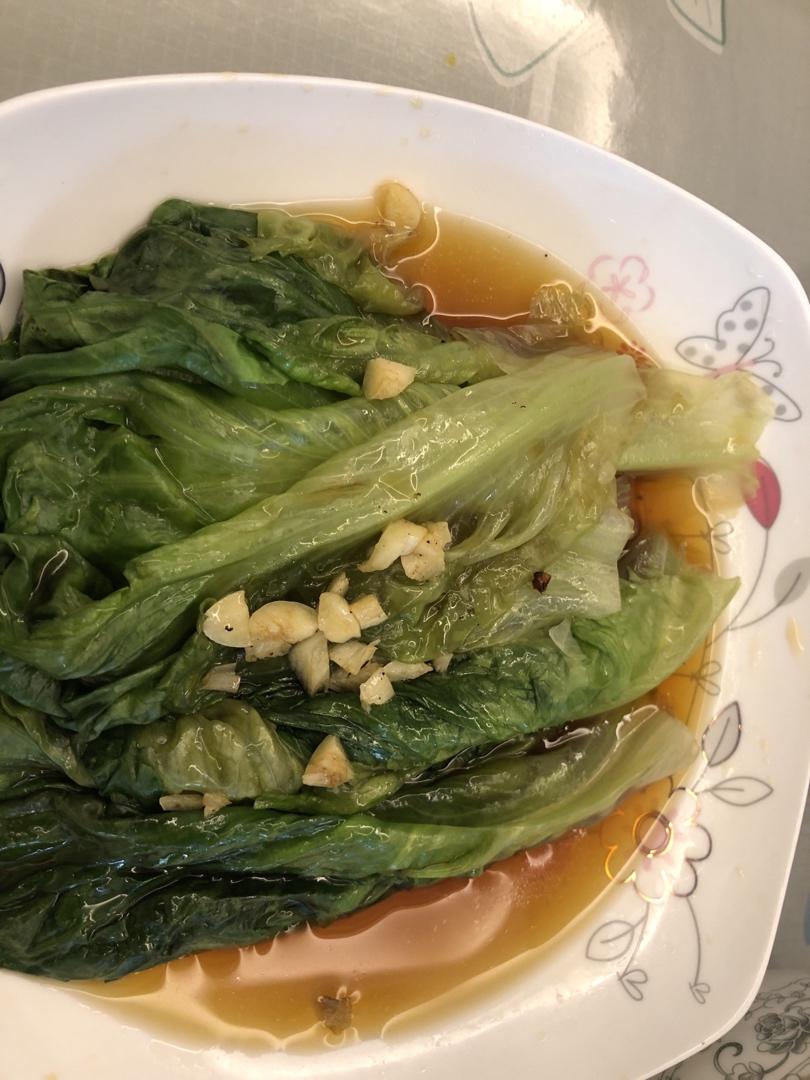 5分钟上桌的蚝油生菜