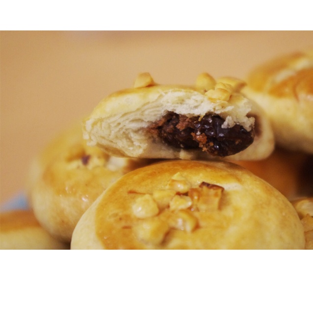 红豆酥饼（附油酥不测漏的办法）