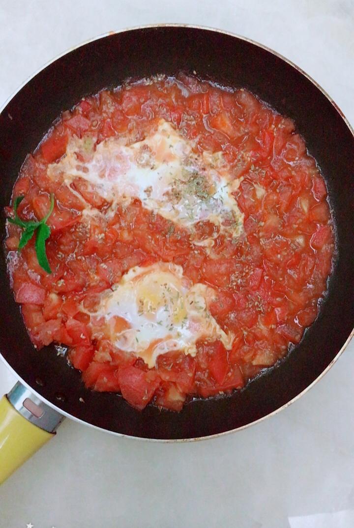 番茄炖蛋 Egg in Tomato Sauce