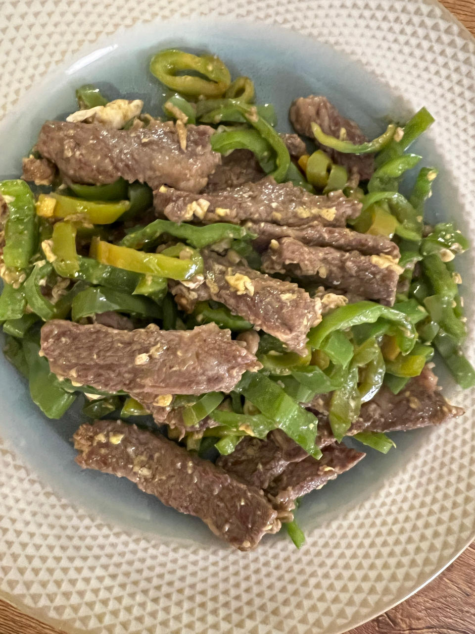 滑蛋牛肉，牛肉滑嫩，鸡蛋松软