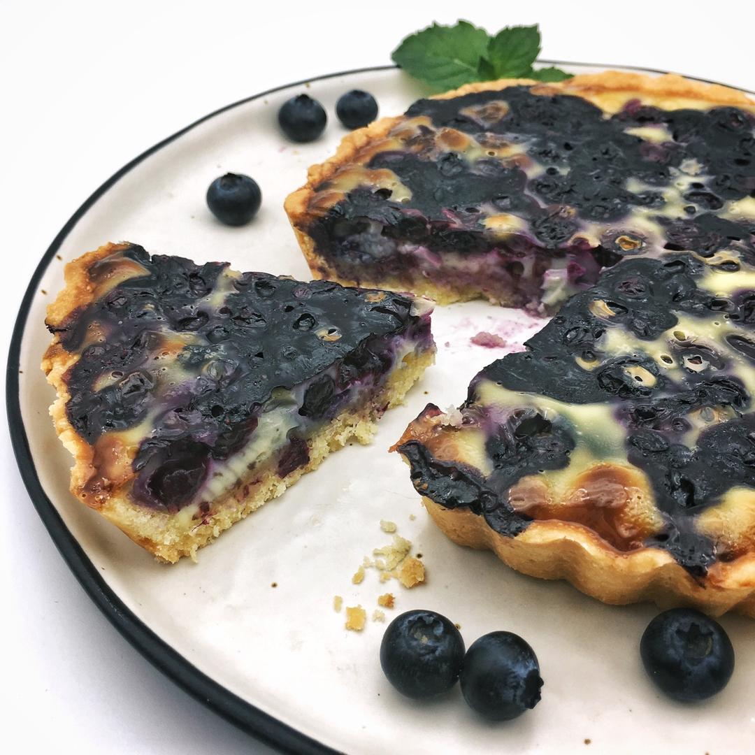 蓝莓乳酪派