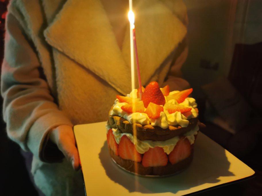 圣诞草莓蛋糕【北鼎烤箱食谱】