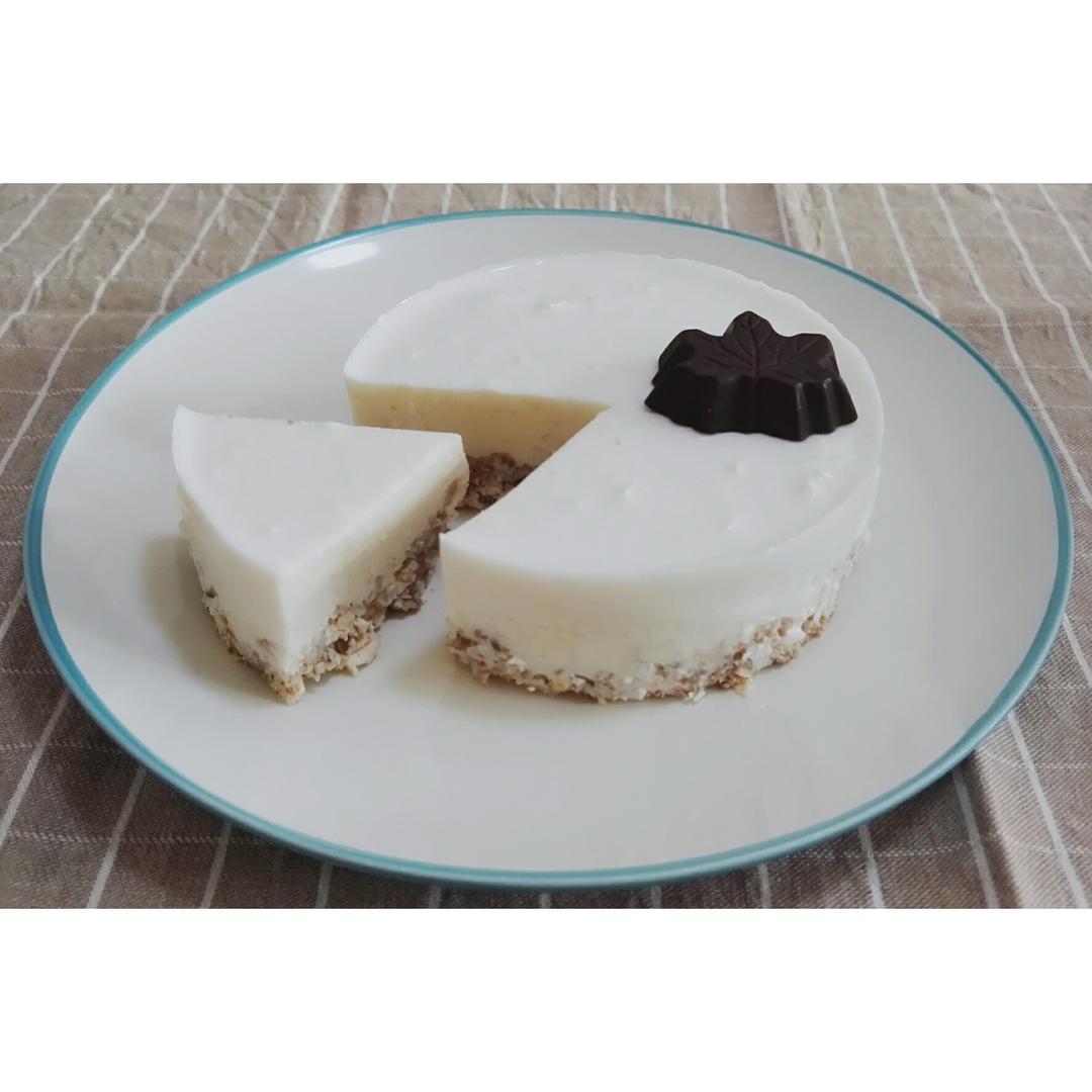 无奶油的豆腐酸奶慕斯蛋糕