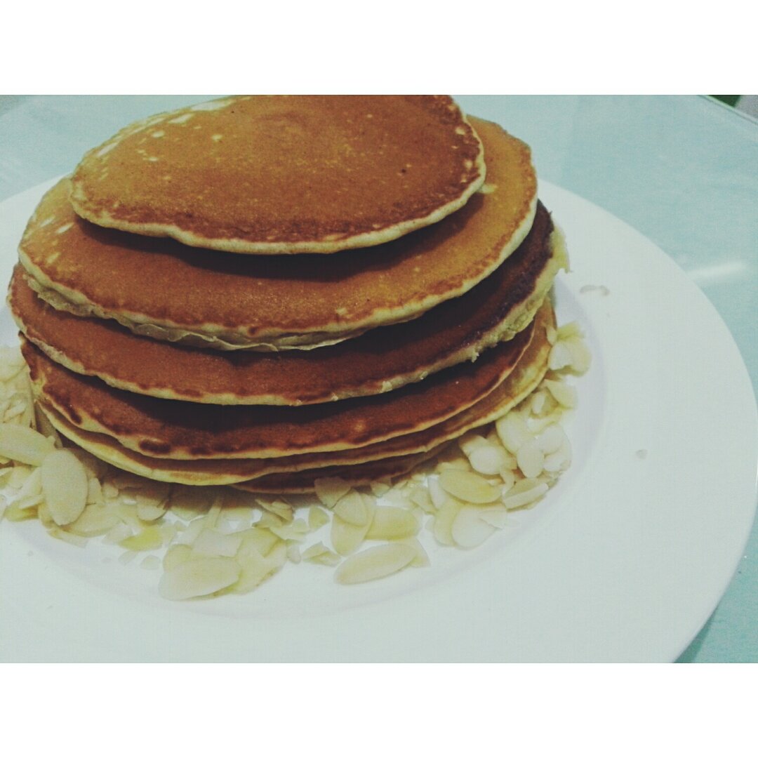 美式早餐pancake煎薄饼